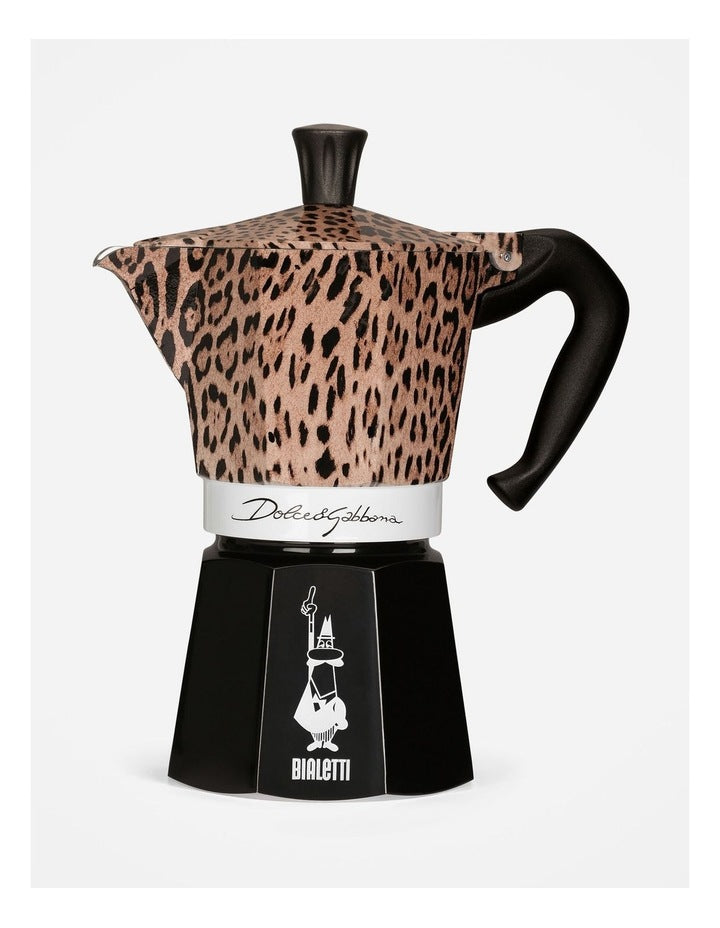 Moka Express 6 Cup D&G Leopardo