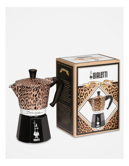 Moka Express 6 Cup D&G Leopardo