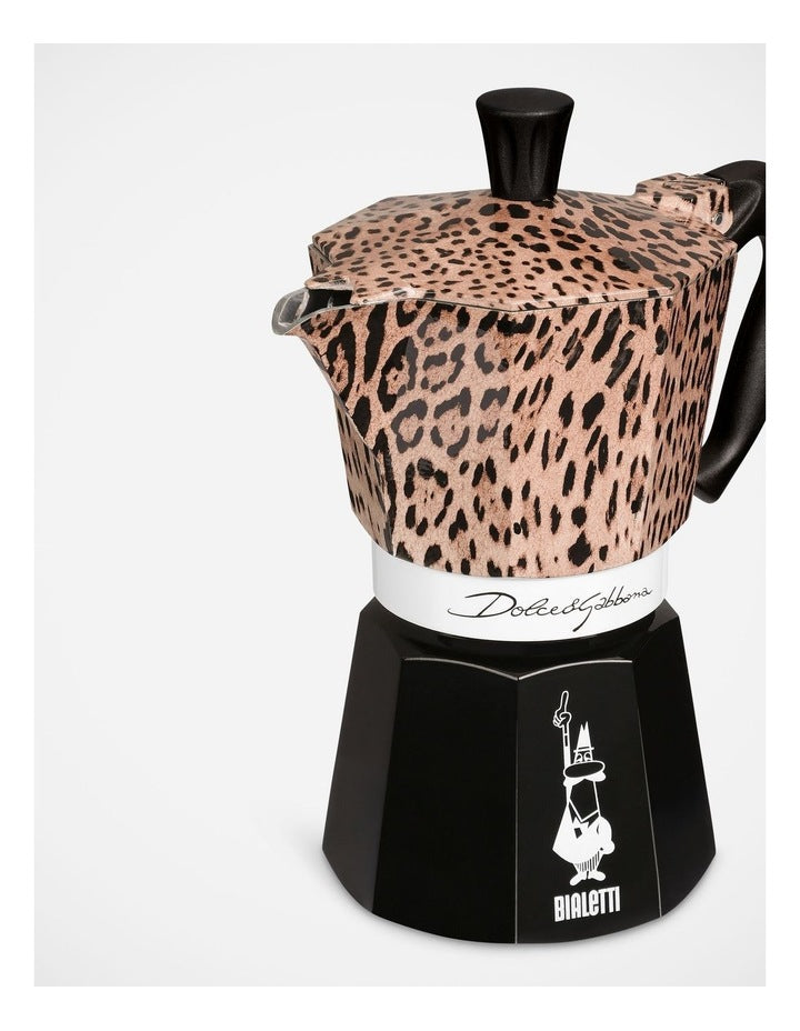 Moka Express 6 Cup D&G Leopardo