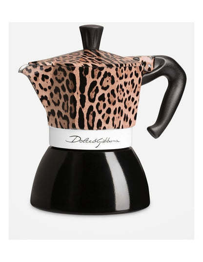 Moka Induction 4 Cup D&G Leopardo