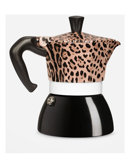 Moka Induction 4 Cup D&G Leopardo