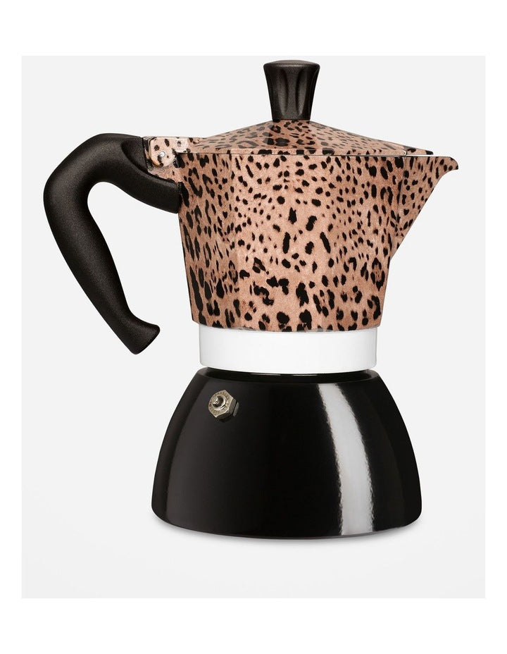 Moka Induction 6 Cup D&G Leopardo