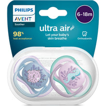 Philips Avent Avent Soother 6-18 Months 2 Pack