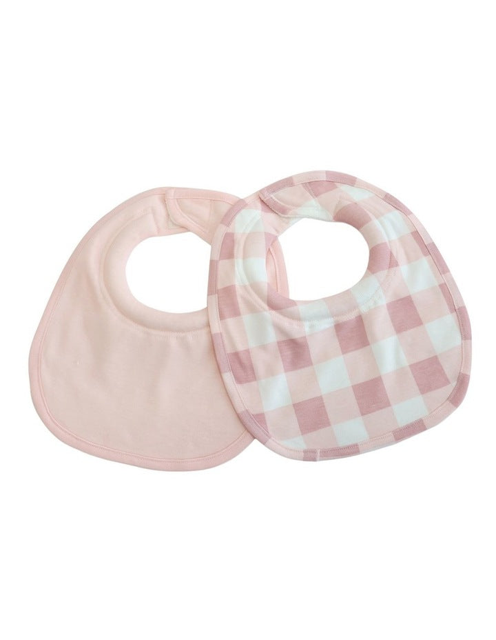 BUBBA SUNDAE 2PK DRIBBLE BIBS - CUPCAKE