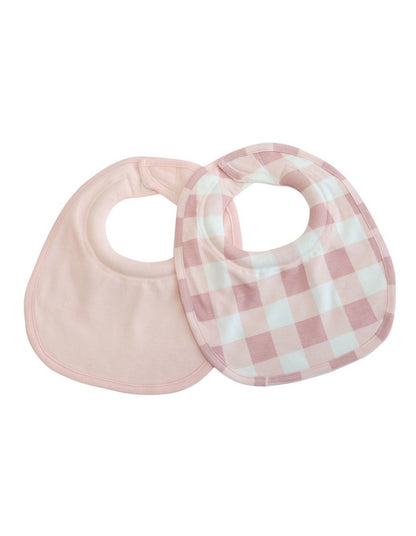 BUBBA SUNDAE 2PK DRIBBLE BIBS - CUPCAKE