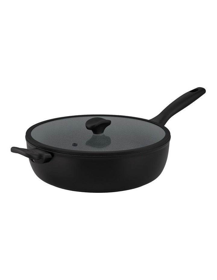 Per Domani Ceramic 30cm/5.5l Covered Saute with Helper Handle