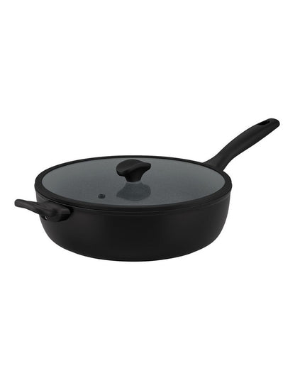Per Domani Ceramic 30cm/5.5l Covered Saute with Helper Handle