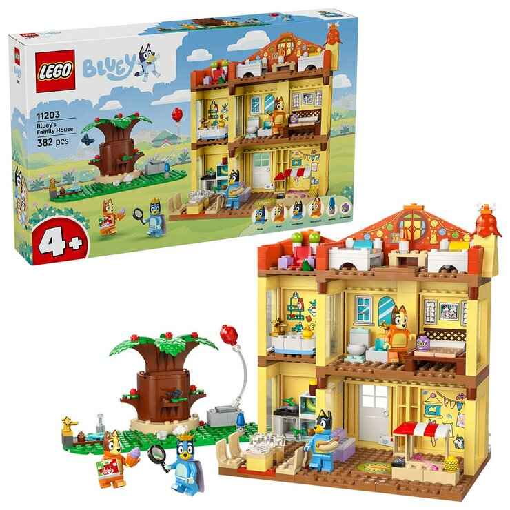 Family House Building Playset for Ages 4+