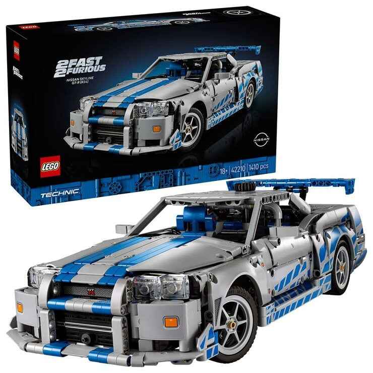 LEGO Technic 2 Fast 2 Furious Nissan Skyline GT-R R34 42110