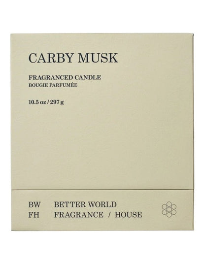 BWFH Carby Musk Candle 297g