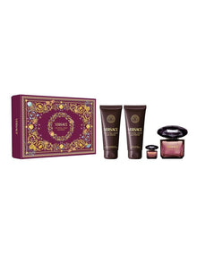 Crystal Noir EDP 90ml Set (EDP 90ml & Bath & Shower Gel 100ml & Body Lotion 100ml + 5ml