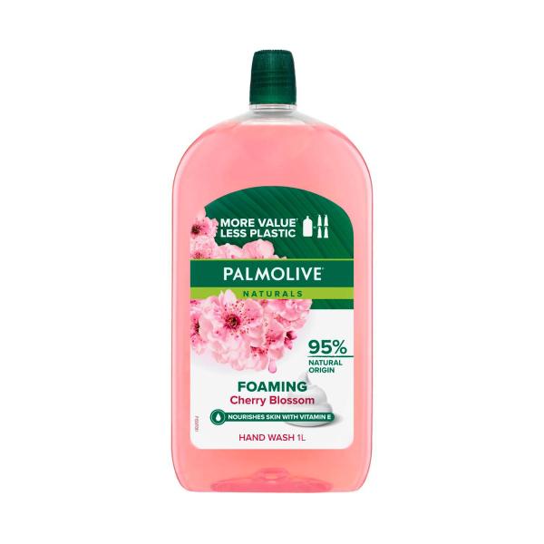 PALMOLIVE NATURALS FOAMING HAND WASH CHERRY BLOSSOM REFILL 1L