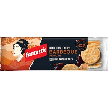Fantastic Rice Crackers BBQ 100g