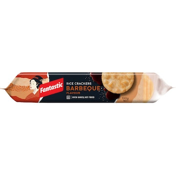 Fantastic Rice Crackers BBQ 100g