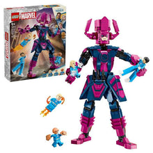 Super Hero Construction Figure Set with Villain