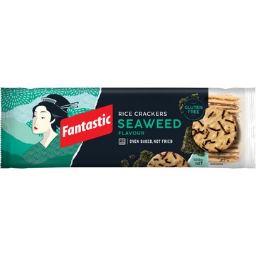 Fantastic Rice Crackers Seaweed 100g