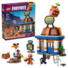 Modular Restaurant Building Set with Minifigures