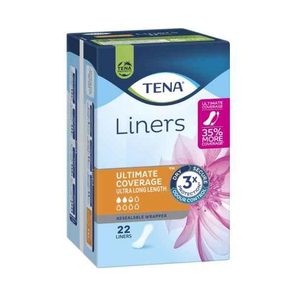 Ultimate Coverage Ultra Long Incontinence Liners