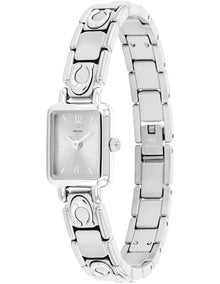 Mara Stainless Steel Silver White Dial Women's Watch