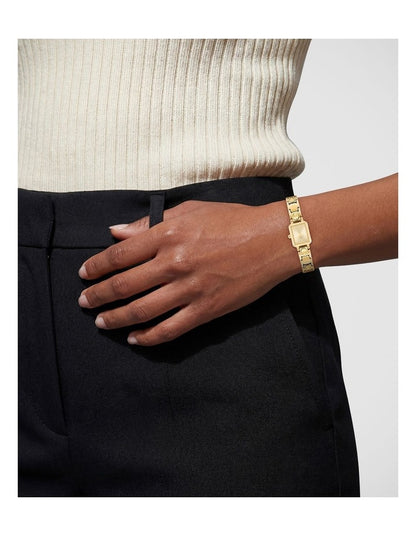 Coach Mara IP Thin Gold Steel Light Gold Dial Women's Watch