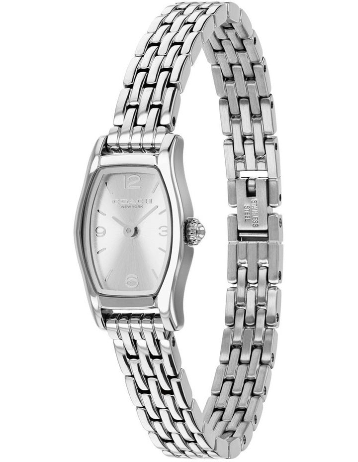 Greta Stainless Steel Silver White Dial Women's Watch