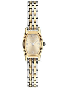 Greta Stainless Steel & IP Thin Gold Steel Light Champagne Dial Women's Watch
