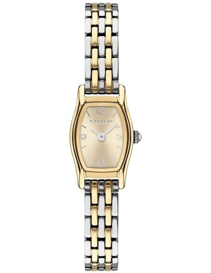 Greta Stainless Steel & IP Thin Gold Steel Light Champagne Dial Women's Watch