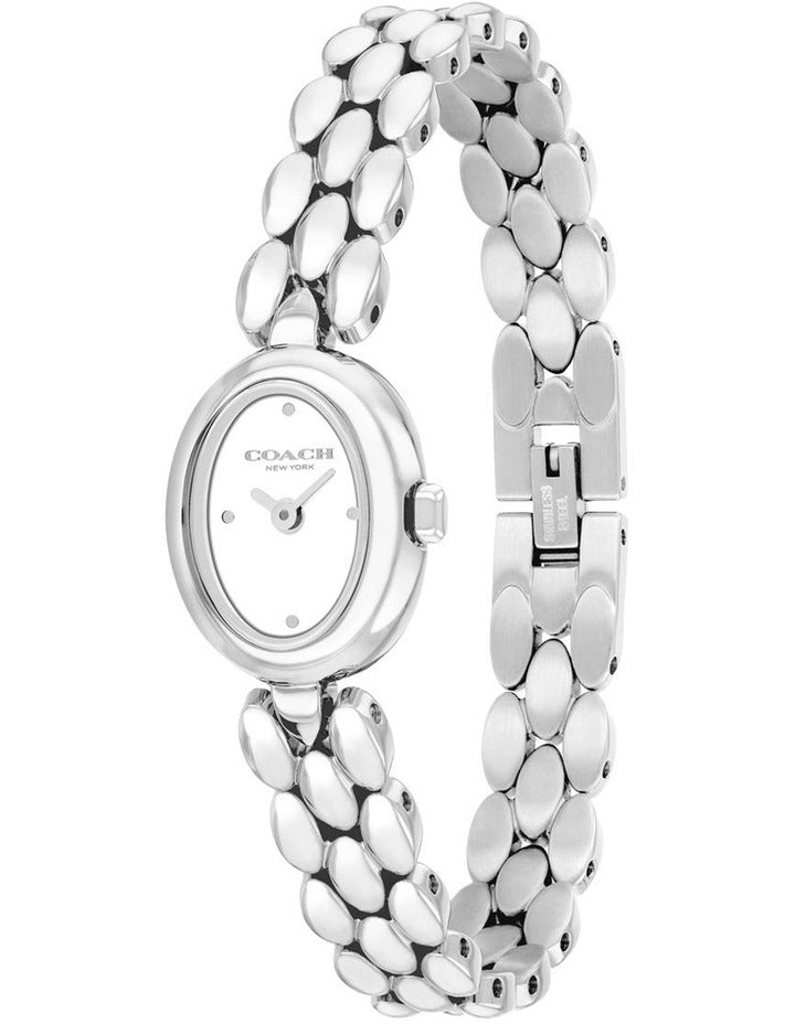 Sammy Stainless Steel Chalk Dial Women's Watch