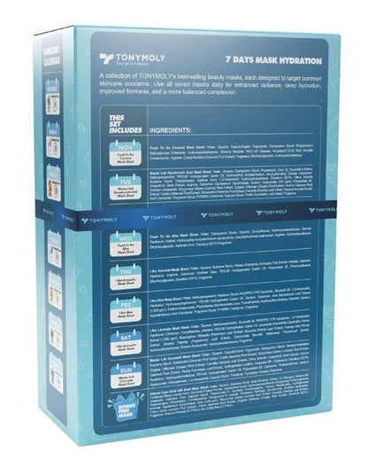 7 Days Of Hydration Mask Set 2026