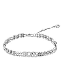 Kassy Beads Stainless Steel Women's Bead Bracelet