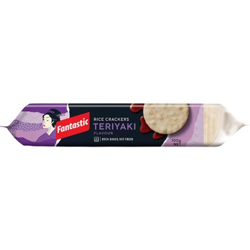 Fantastic Rice Crackers Teriyaki 100g