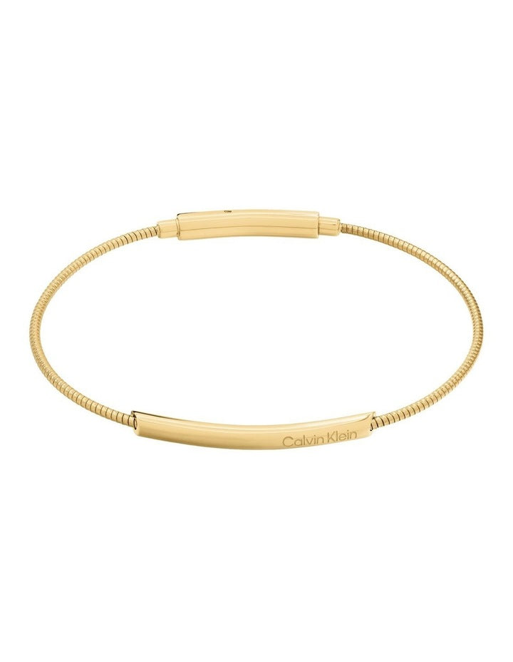Gold Steel Women's Bracelet