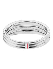Stainless Steel Women's Hinge Bangle
