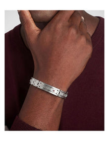 Stainless Steel Men's Metal Link Bracelet