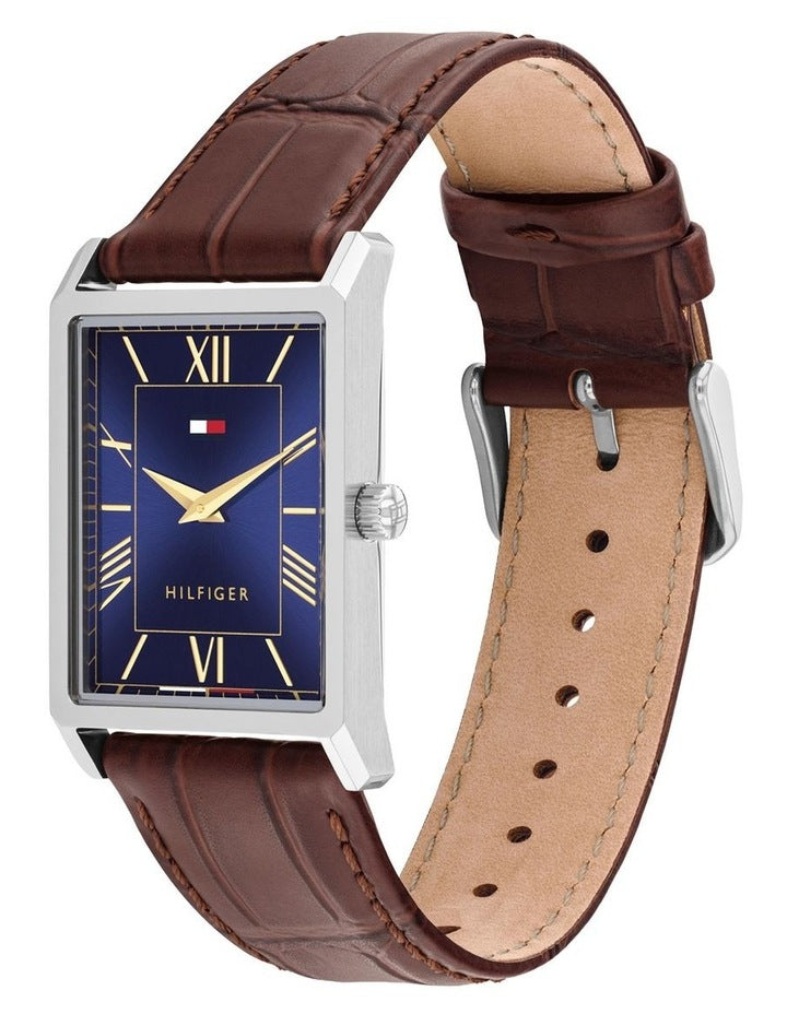 Ben Brown Calfskin Blue Dial Men's Watch