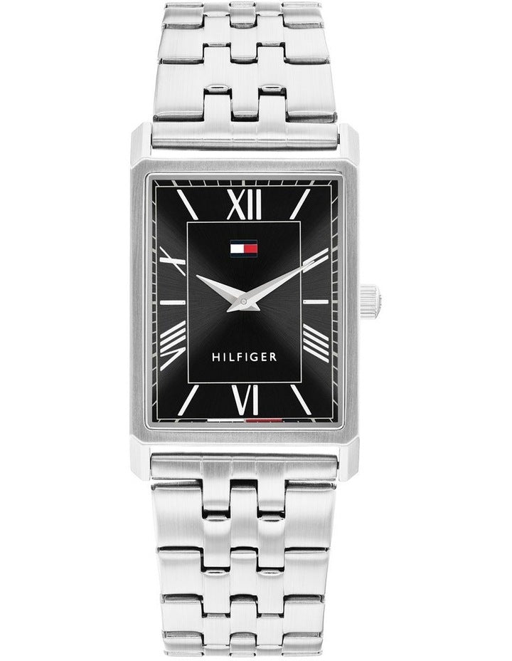 Ben Stainless Steel Black Dial Men's Watch