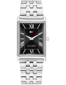 Ben Stainless Steel Black Dial Men's Watch