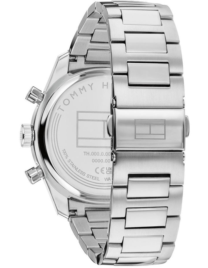Hampton Stainless Steel Navy Dial Men's Watch