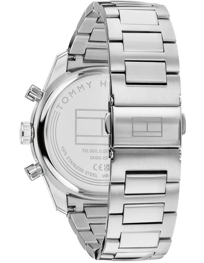 Hampton Stainless Steel Navy Dial Men's Watch
