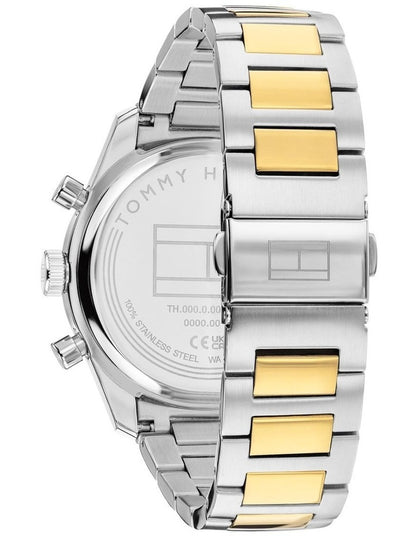 Hampton Stainless Steel & IP Thin Gold Steel Green Dial Men's Watch