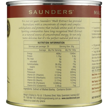 Saunders Malt Extract 1kg