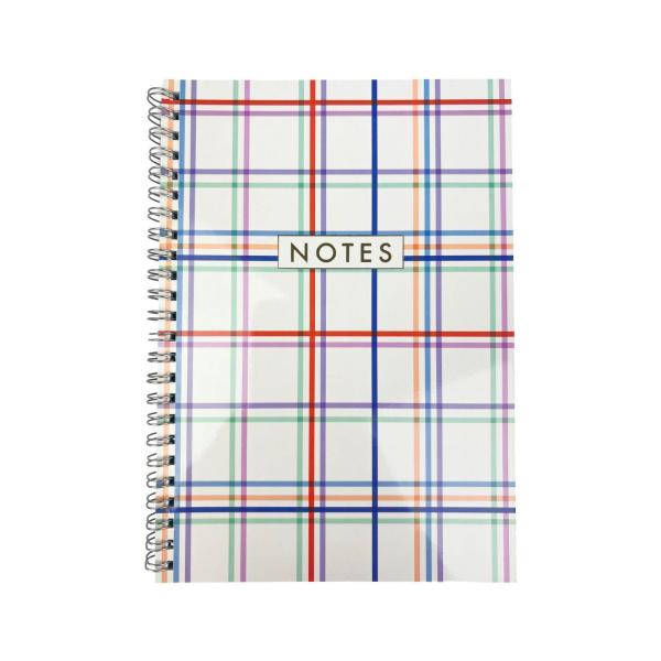 FASHION A5 SPIRAL NOTEBOOK 140 PAGES