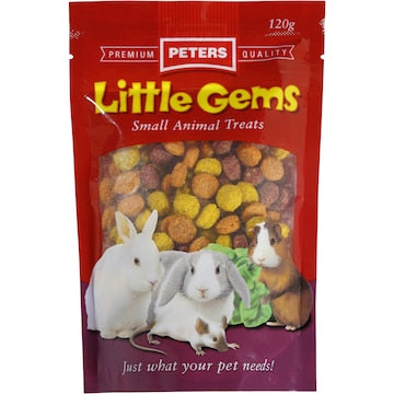 Peters Rabbit & Guinea Pig Little Gems Treats 120g