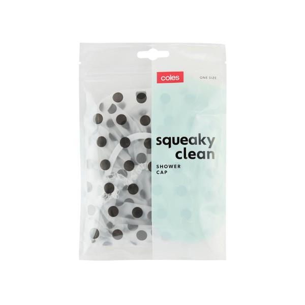 COLES SHOWER CAP: 1 EACH
