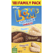 Kellogg's LCMs Split Stix Variety Family Pack Bars 18 pack