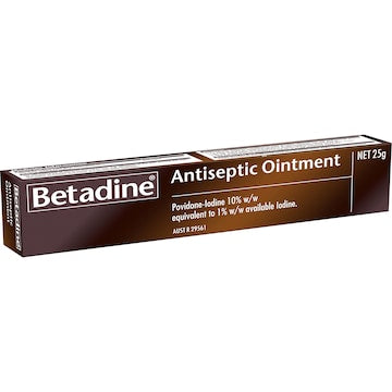 Betadine Antiseptic Ointment Cream 25g