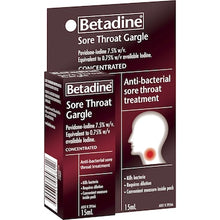 Betadine Sore Throat Gargle Concentrated 15mL