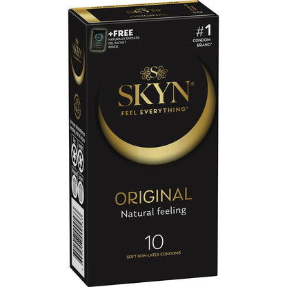 Skyn Original Natural Feeling Non-Latex Condoms 10 Pack