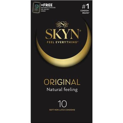 Skyn Original Natural Feeling Non-Latex Condoms 10 Pack