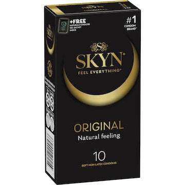 SKYN Original Natural Feeling Non-Latex Condoms 10 pack